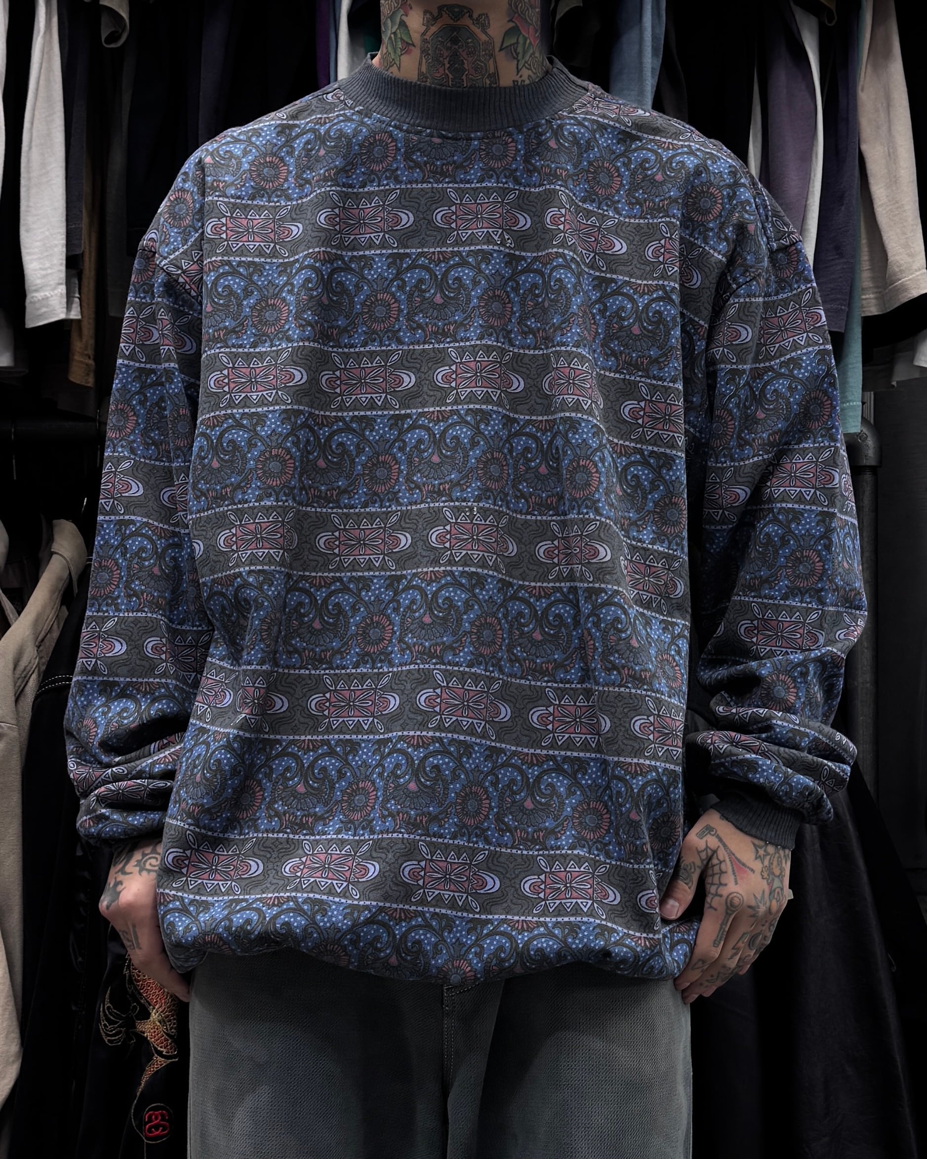 90's old stussy Dragon Design Sweat 【高円寺本店】 | curb