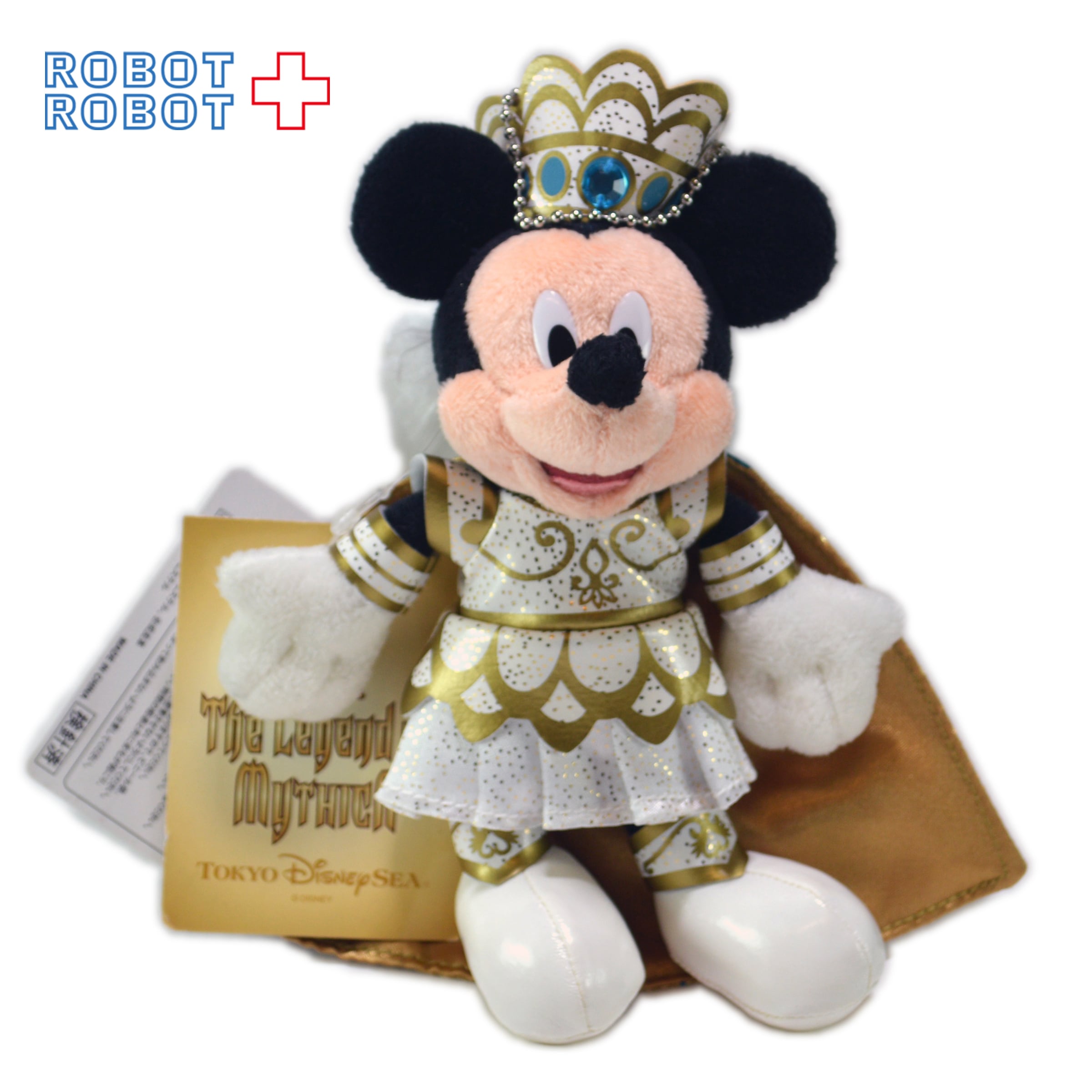 ディズニー ぬいぐるみバッジ ミッキー レジェンド・オブ・ミシカ 