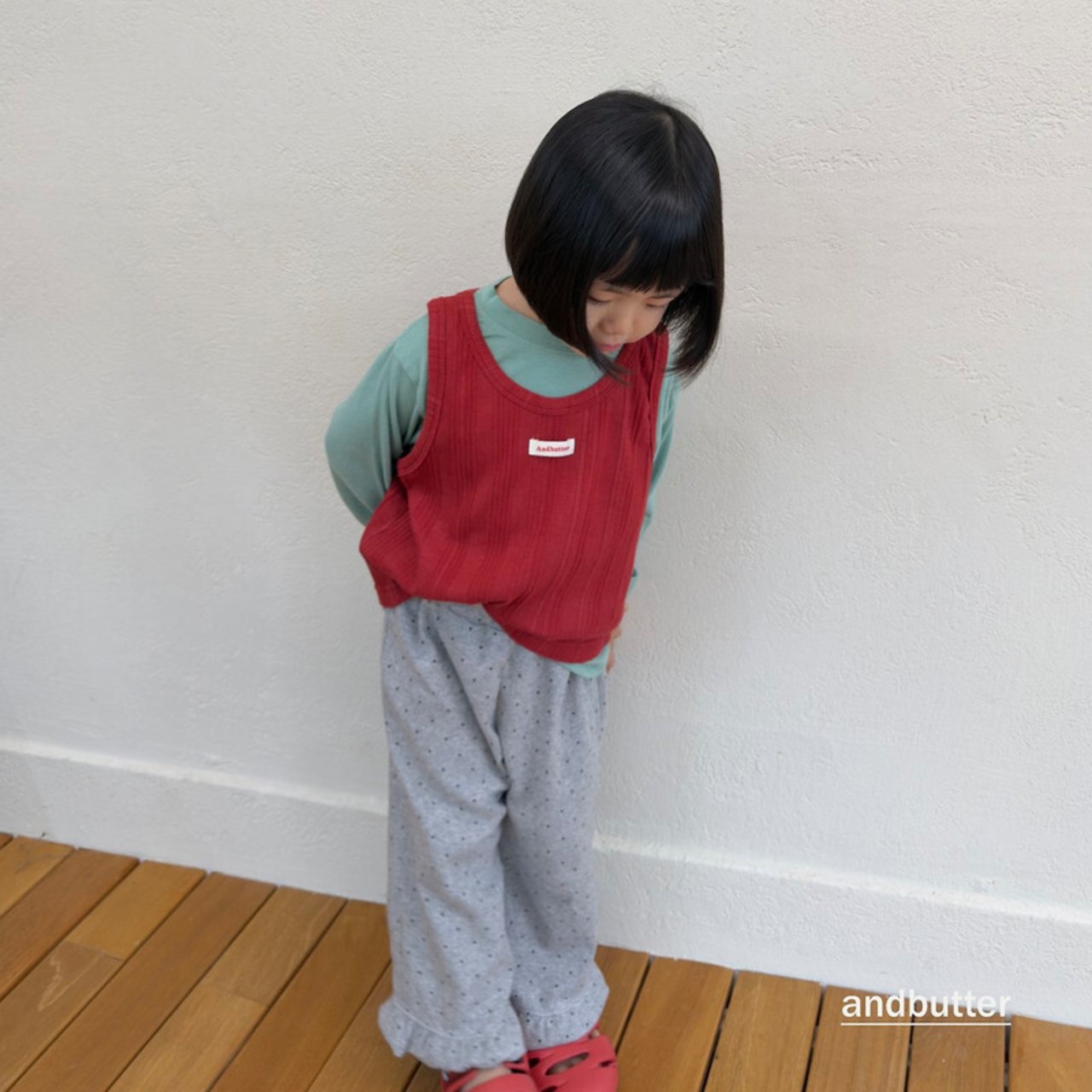 【取寄/韓国直送】and butter シュシュフリルパンツ｜秋服｜韓国子供服｜26/AT