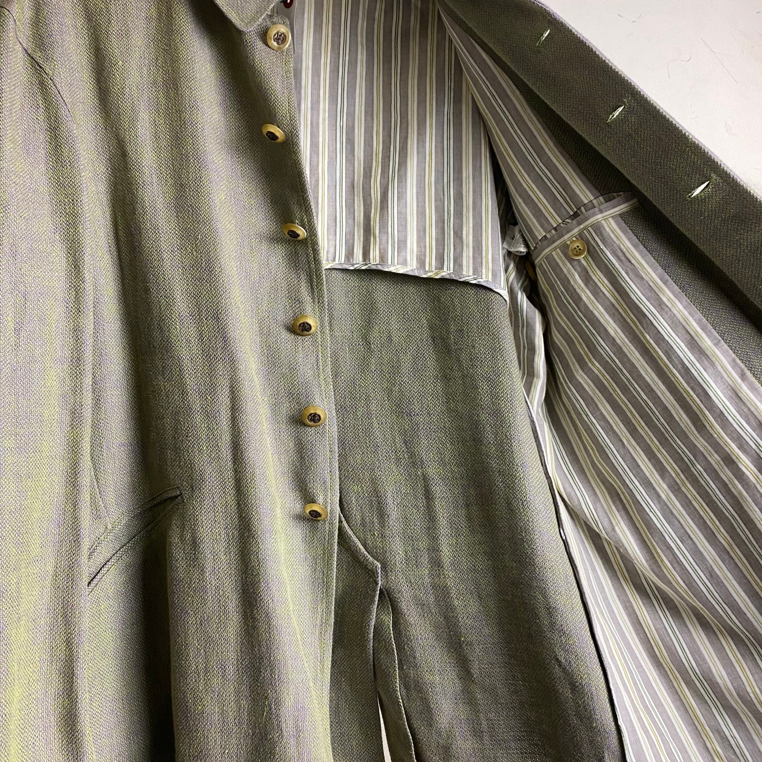 ARNYS unusual fabric linen jacket “cornac” | NOIR ONLINE