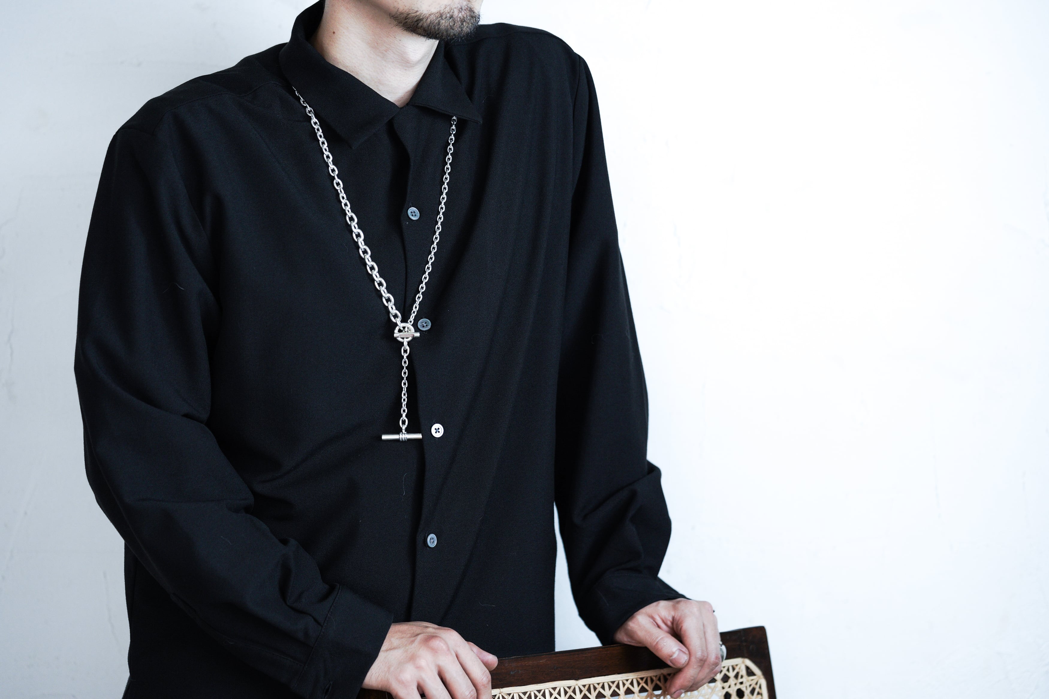 C-030 Hang down necklace gradually | WAKAN SILVER SMITH online store
