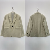 mixツイルオーバーハンサムJK/ライトベージュ