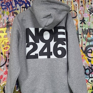 NOE246 hoodie gray