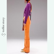 紫紺に咲くひとひらの記号カーディガン 《B0054》