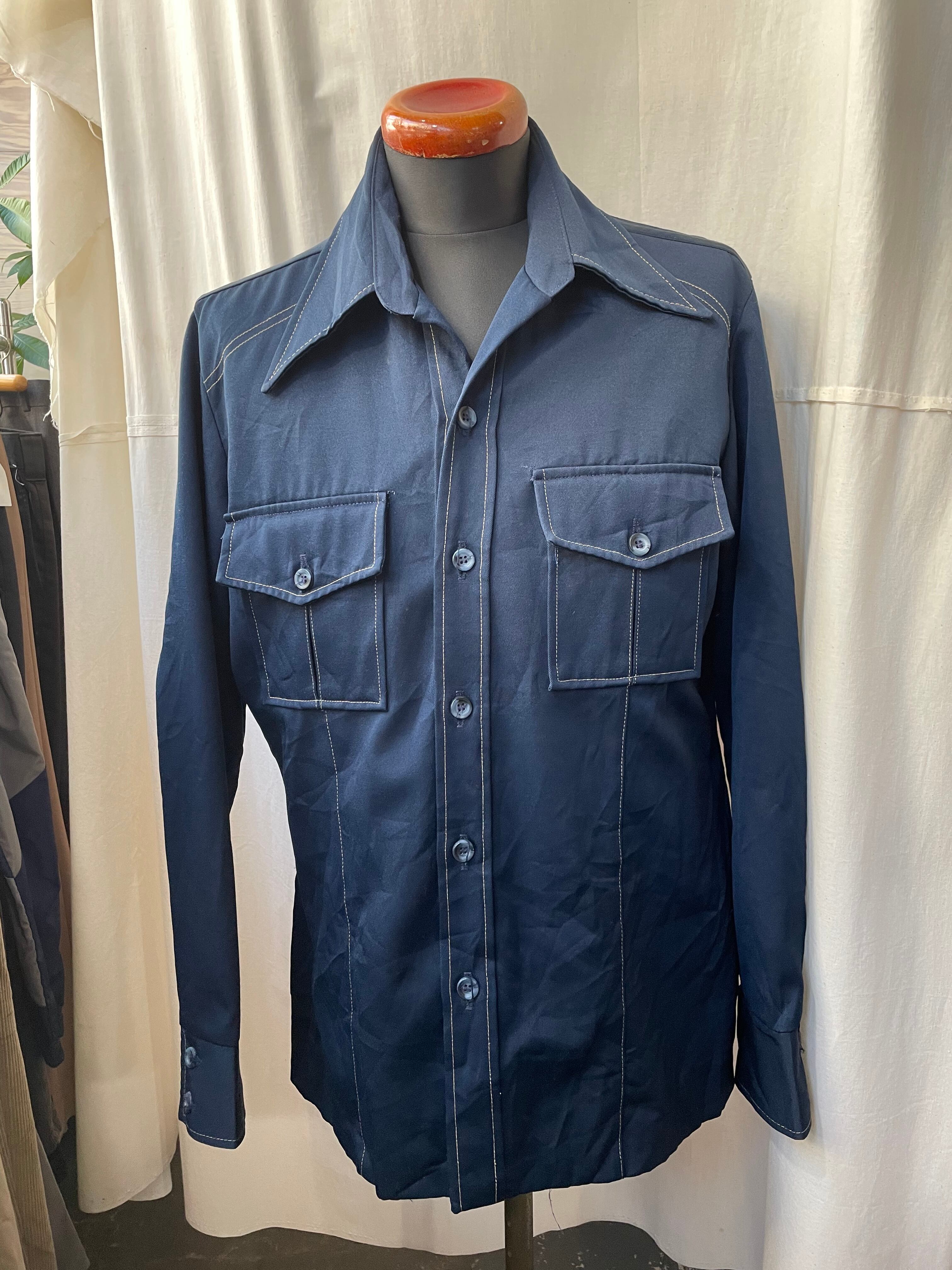 70's vintage Tobias Poly Jacket ポリエステルジャケット