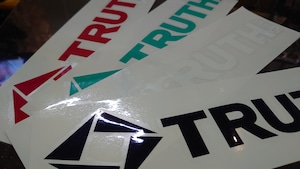 TRUTH JAPAN  original STICKER 30cm（カッティングステッカー）