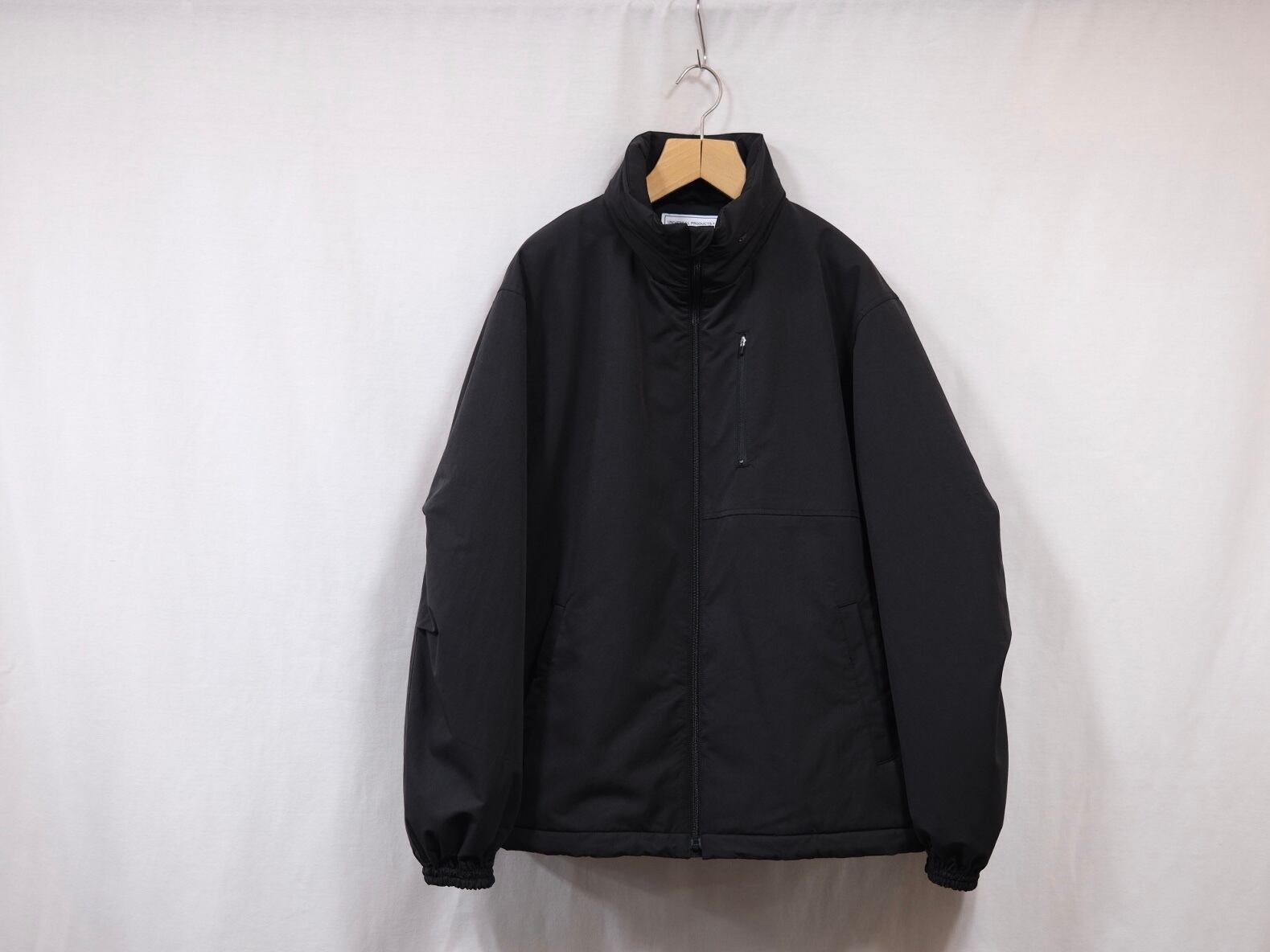UNIVERSAL PRODUCTS.” STAND COLLAR BLOUSON BLACK” | Lapel
