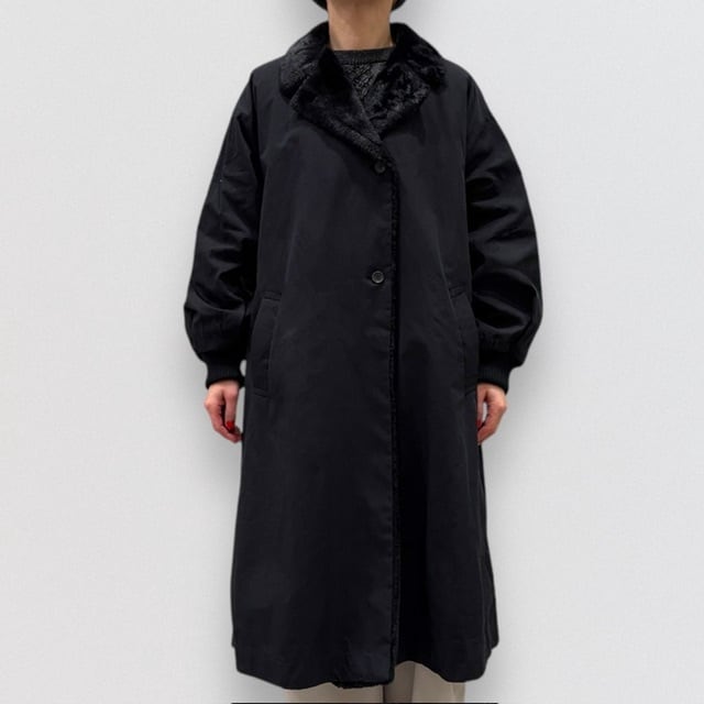 mizuiro ind back boa coat | CoCo Cuore