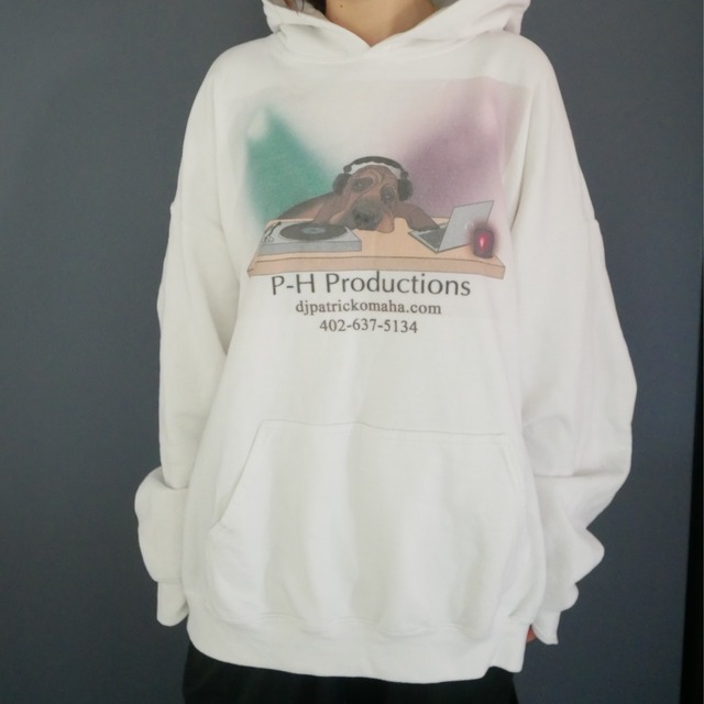 Productions dog print pullover