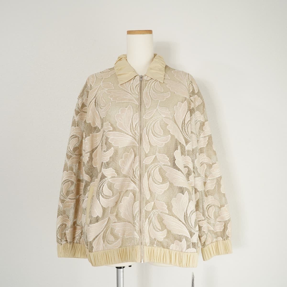 未使用 22SS Ameri アメリ EVELYN LACE BLOUSON レースブルゾン 