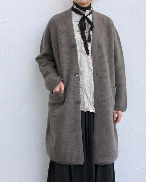pas de calais/long knit cardigan