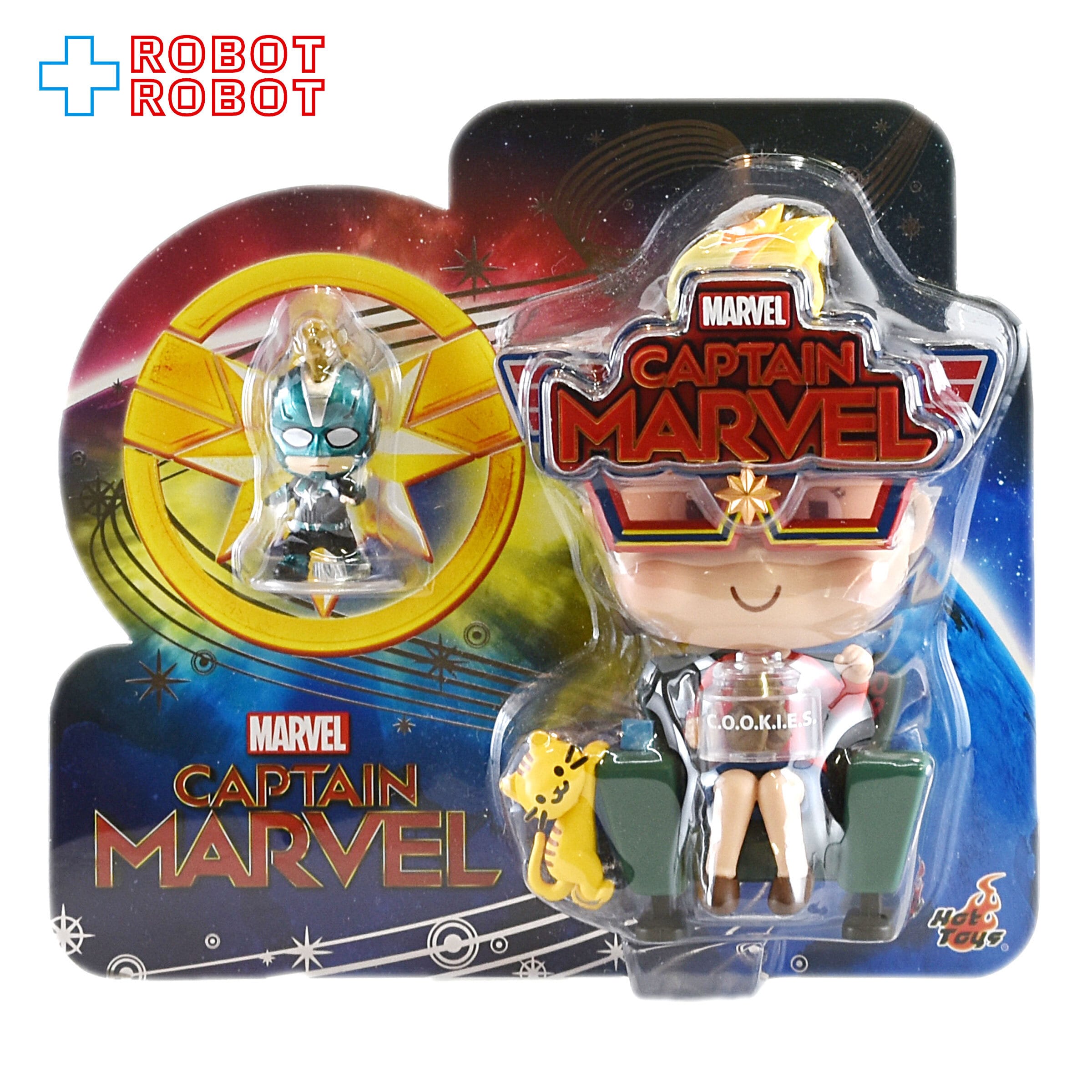 J)新品 マーベル コスベイビー ぬいぐるみ キャプテンマーベル 計82個 コスベイビー Movbi＆キャプテン・マーベル コレクタブルセット 未開封