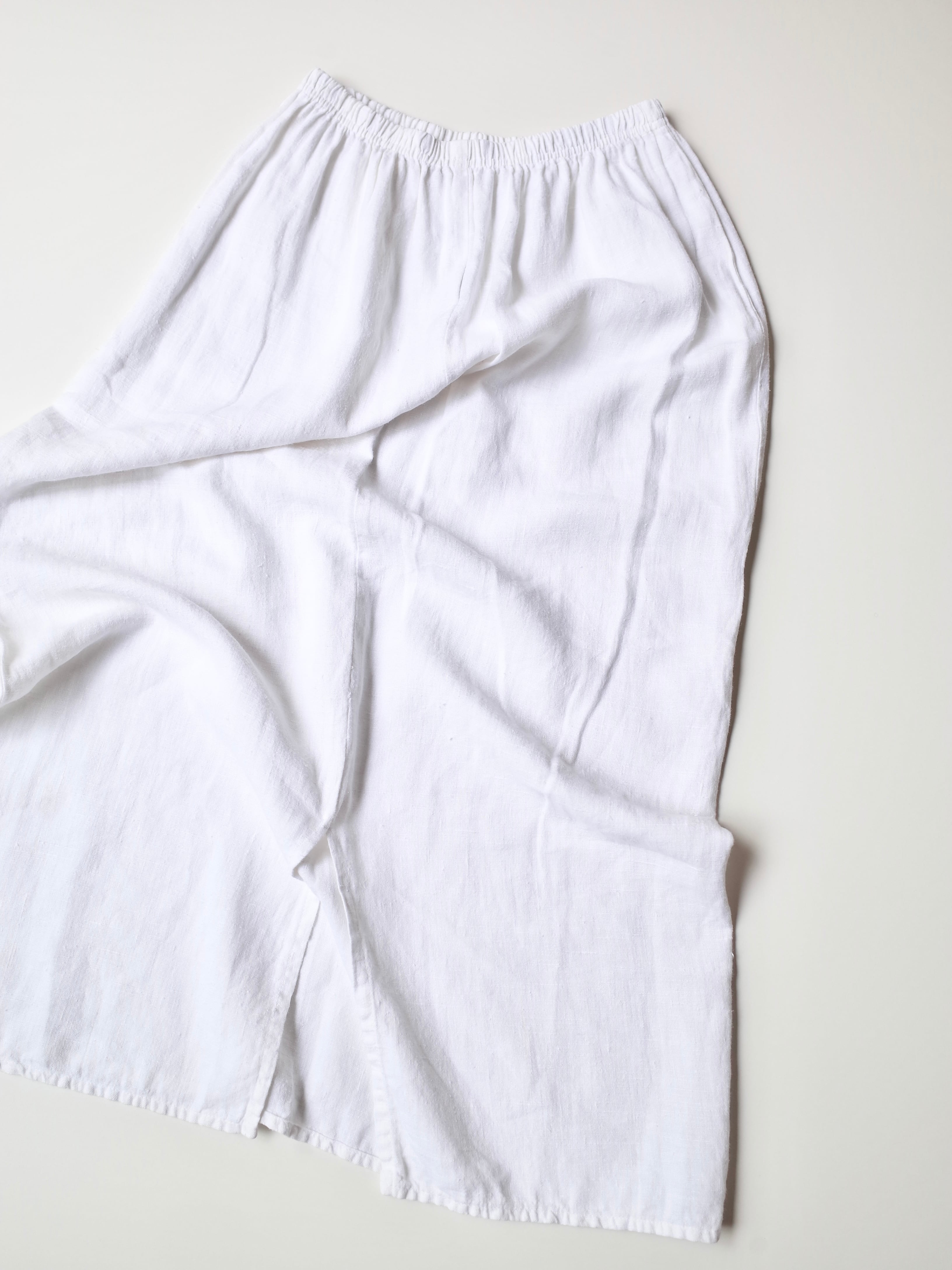 Linen long skirt | select zakka & vintage clothing port.