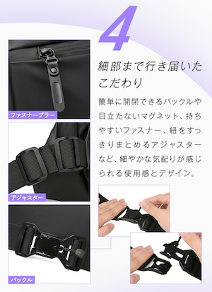 ショルダーバッグ 超軽量 撥水 ブランド ビジネス 旅行 ヌメ革感 散歩 フォーマル 社会人 収納 プレゼント ギフト イケおじ 斜めがけ 30代 バッグ サコッシュ ウエストバッグ メンズ 小型 収納 ボディバッグ 人気 カバン