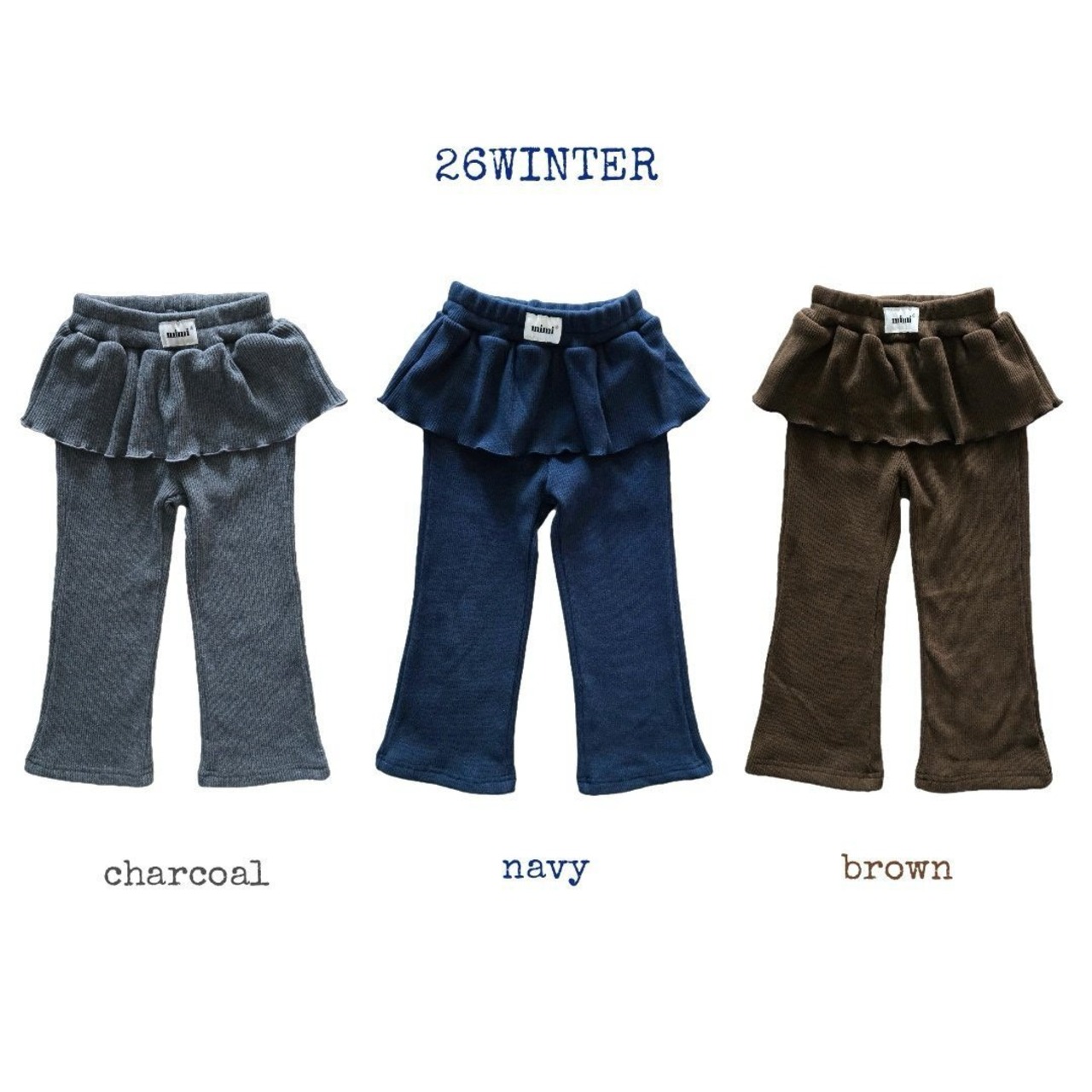 BYMIMI［取寄］inzelmi pants 26winter