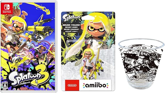 オリジナル輸送箱で配送】スプラトゥーン3 -Switch ＋amiibo トリプル