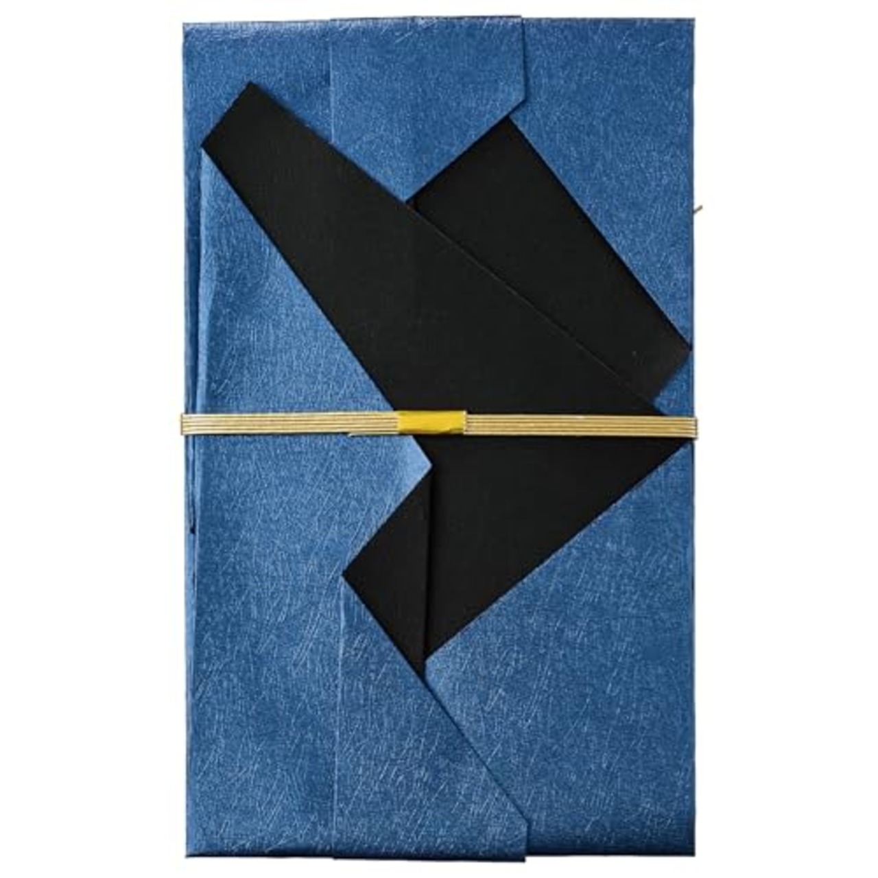 マルアイ 祝儀袋 結婚式 デザイン 和風 大金 青 1枚 キ-658B