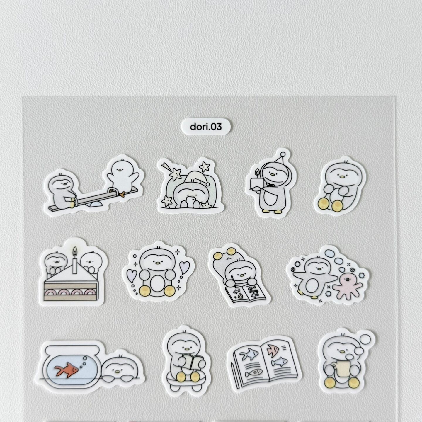 ★9月新作!papeterie.atelier 〔dori 03 sticker〕