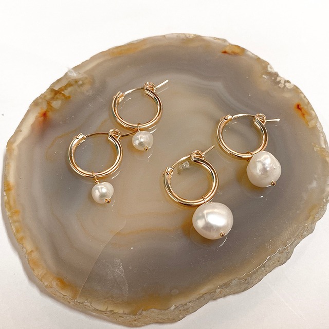 Pearl Hoop Pierce