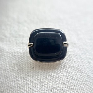 変形スクエア ネイビー×シルバー 21㎜