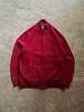 L.L.Bean コットンニット ジップアップ カーディガン M レッド