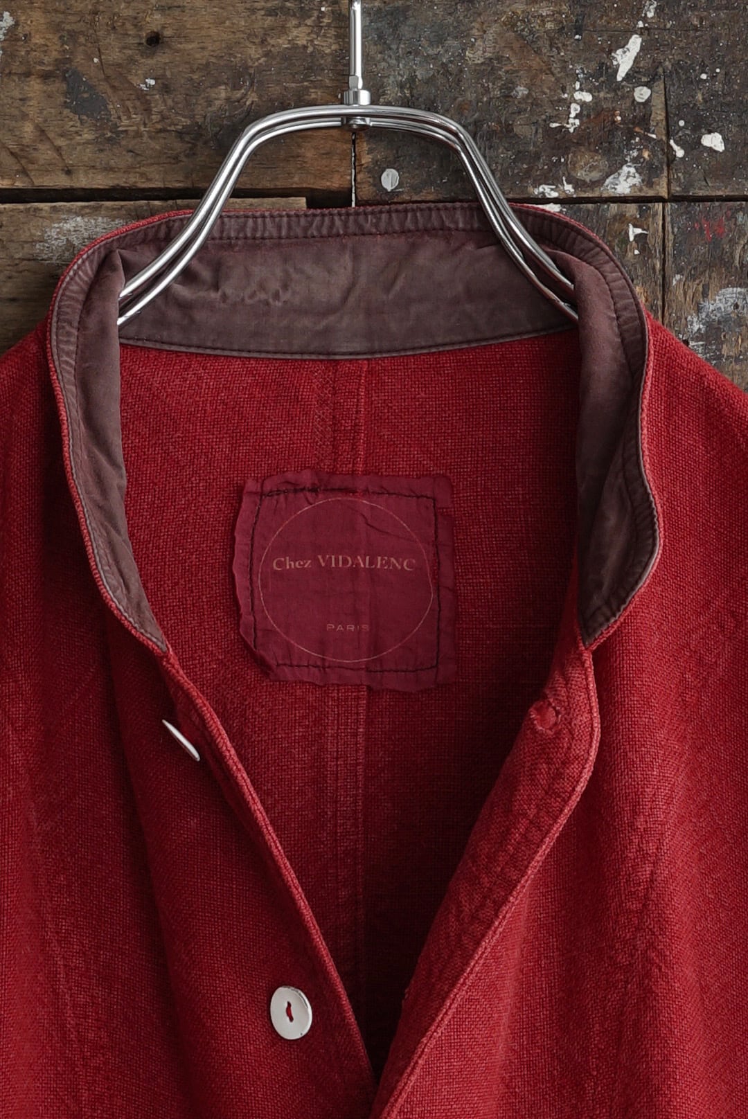 CHEZ VIDALENC - JACKET POLY | Brownie