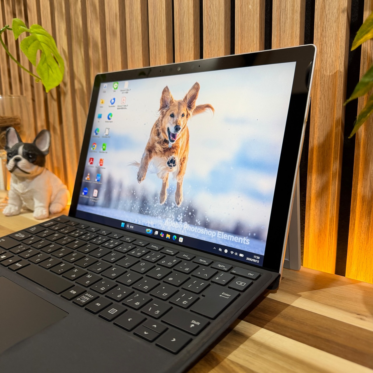 ☘️美品☘️Surface Pro7+‼️タッチパネル搭載☘️SSD128GB☘️メモリ8GB☘️第11世代 Core i5☘️ノートパソコン