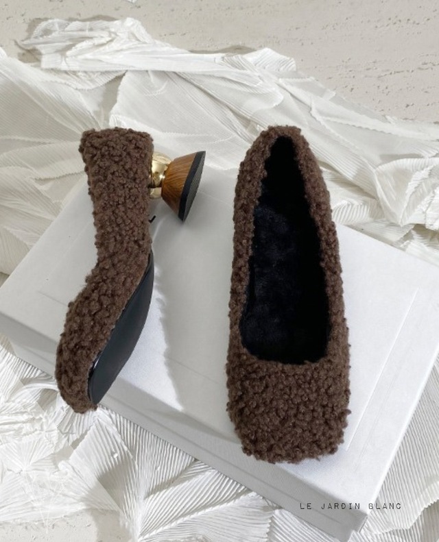 boa square heel  / 2colors