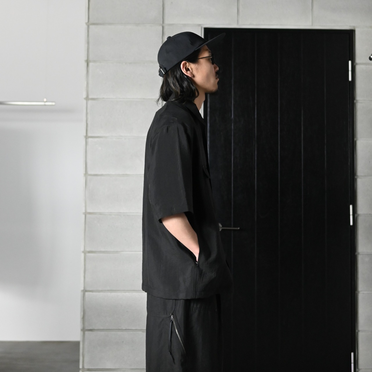 product twelve / Silk Nylon Short Sleeve Work Shirt
