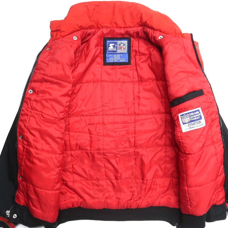 NFL STARTER サンフランシスコ 古着 90年代 STARTER スターター NFL サンフランシスコ 49ers 中綿