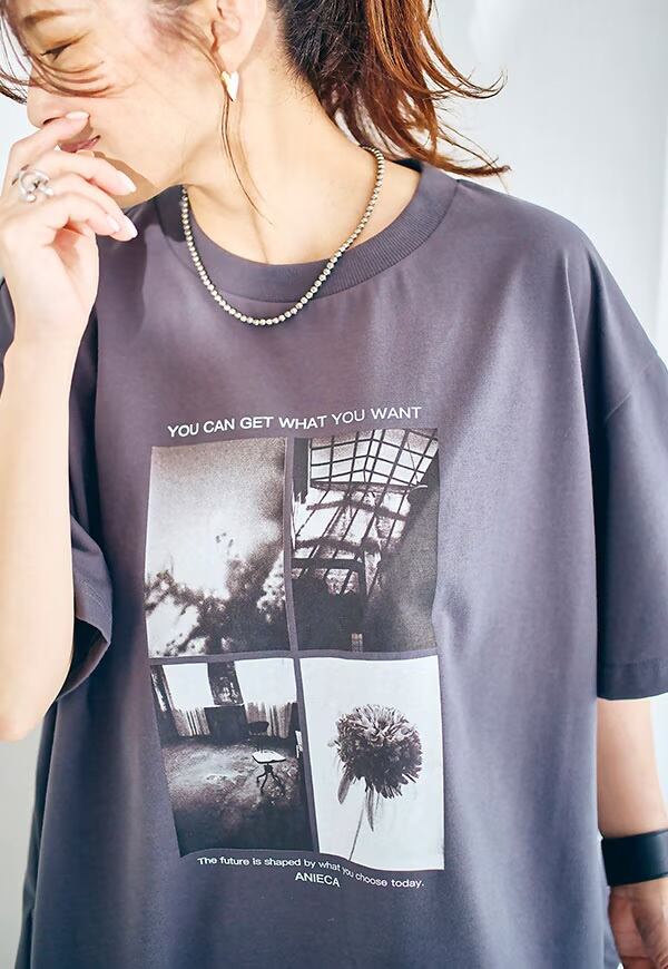 ANIECA 】Photo A Line Tee/フォトAラインTシャツ | valance 福井
