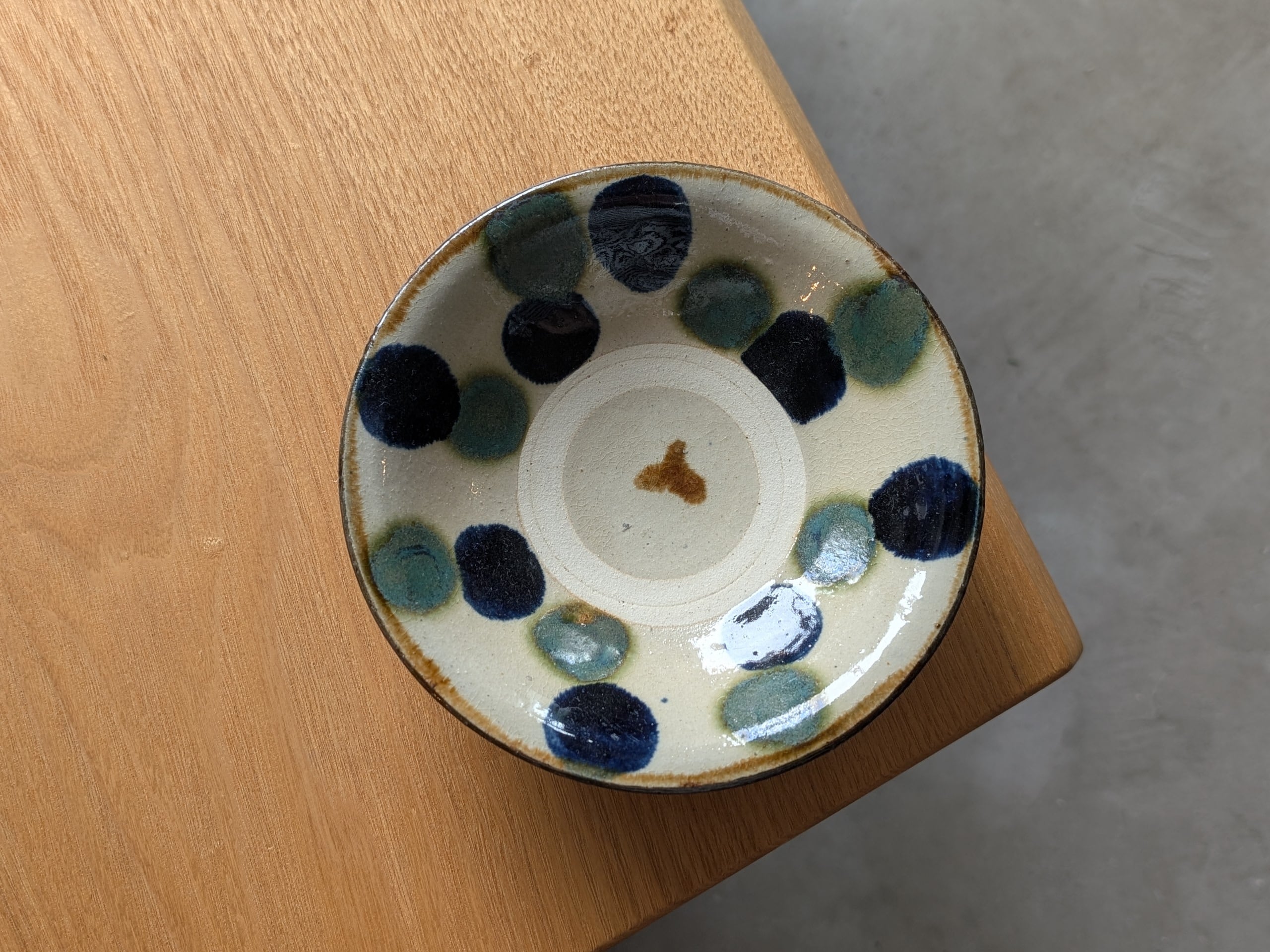 やちむん 5寸皿（三彩・3色） | 勝窯 | inoya | Basic Life Store