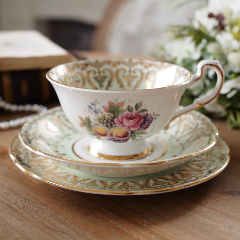 パラゴン　アンティーク　ソーサー2枚 パラゴン アンティーク ソーサー2枚