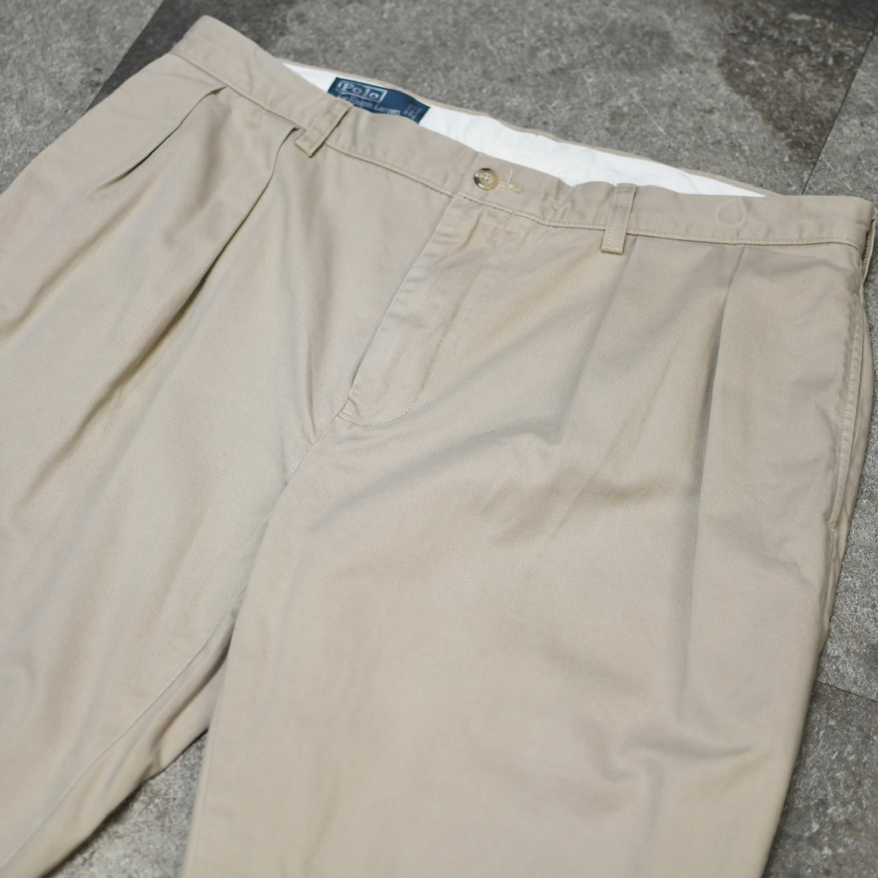 POLO RALPH LAUREN ETHAN PANT 2tuck chino pants