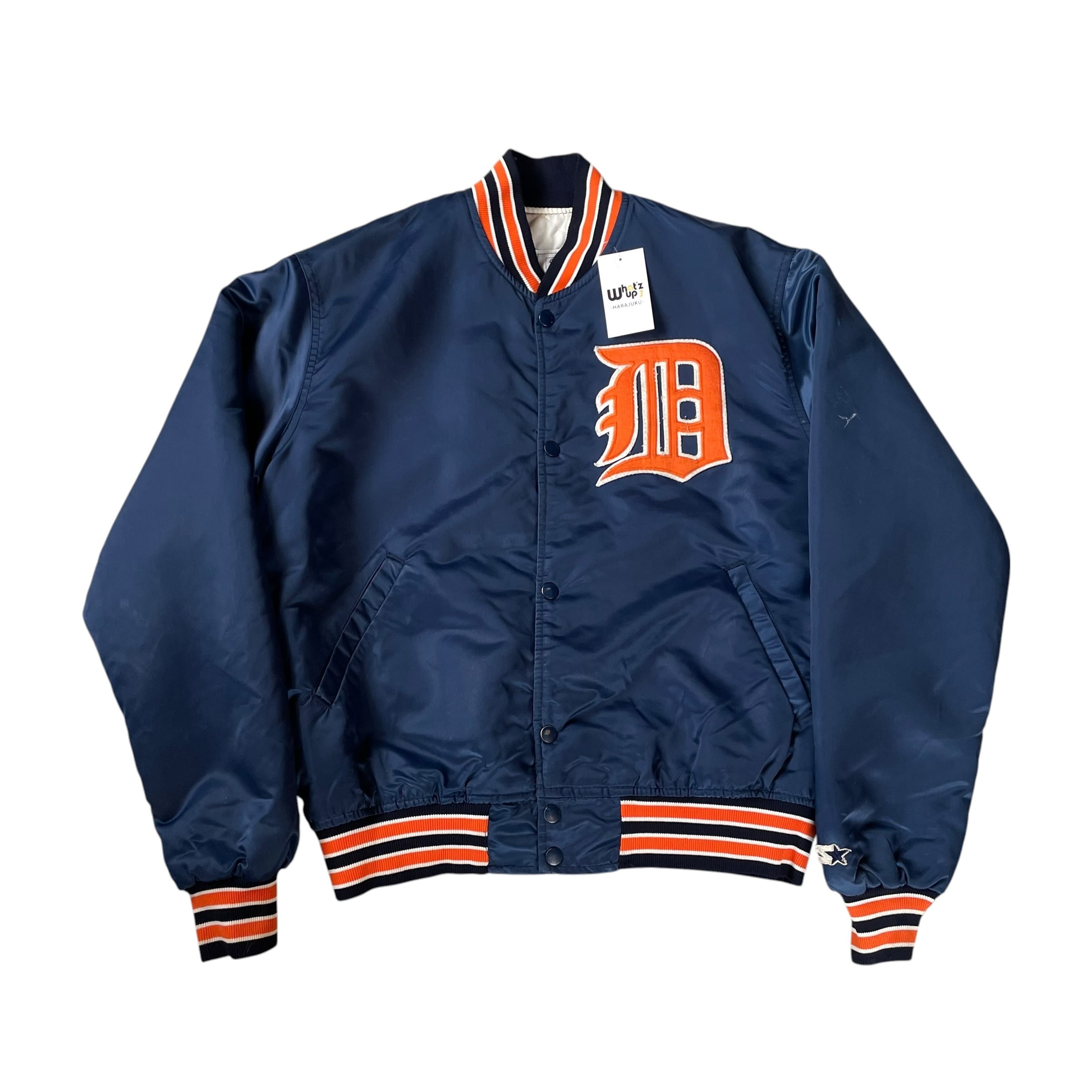 90s STARTER "Detroit Tigers"nylon stadium jacket