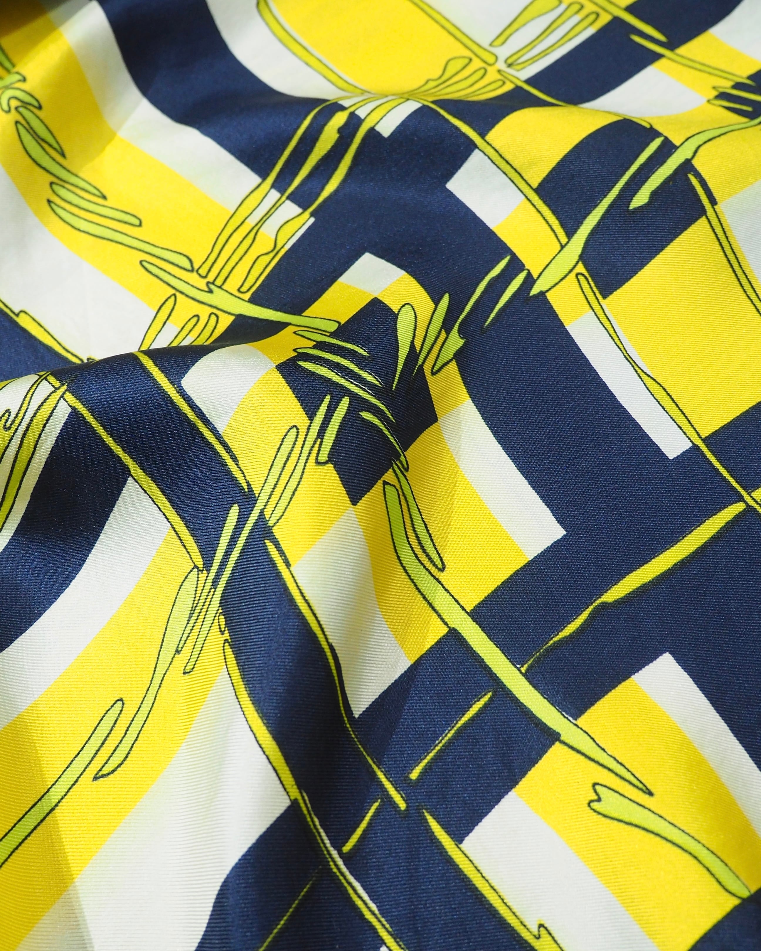 " Made in France " vintage silk scarf