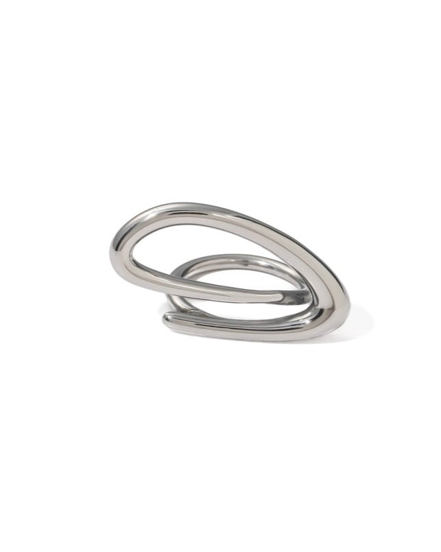 Orbit ring -Silver-【アレルギー対応】