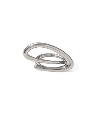 Orbit ring -Silver-【アレルギー対応】