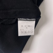 VALENZA SPORTS バレンザスポーツ シルバープリント デザイン 半袖Tシャツ 40/ブラック