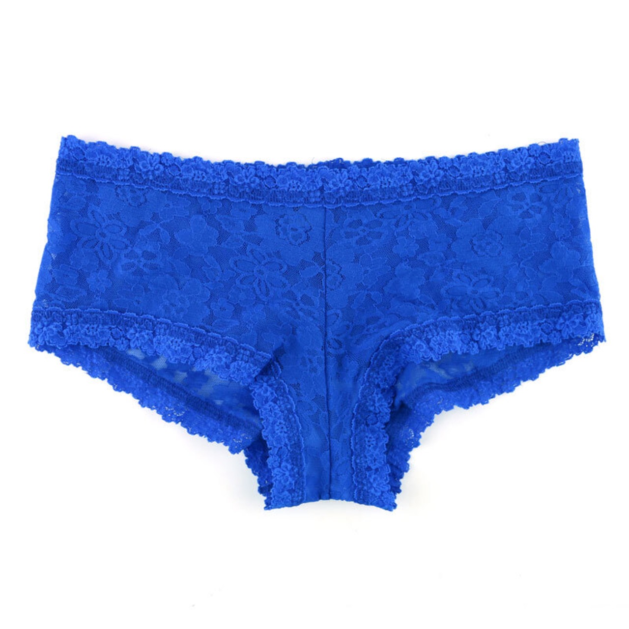 HANKY PANKY / DARY LACE Boy Shorts BOLD BLUE - 3