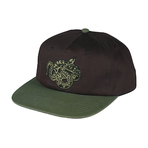 【PASS~PORT】Coiled Workers Cap - Military Green/Choc