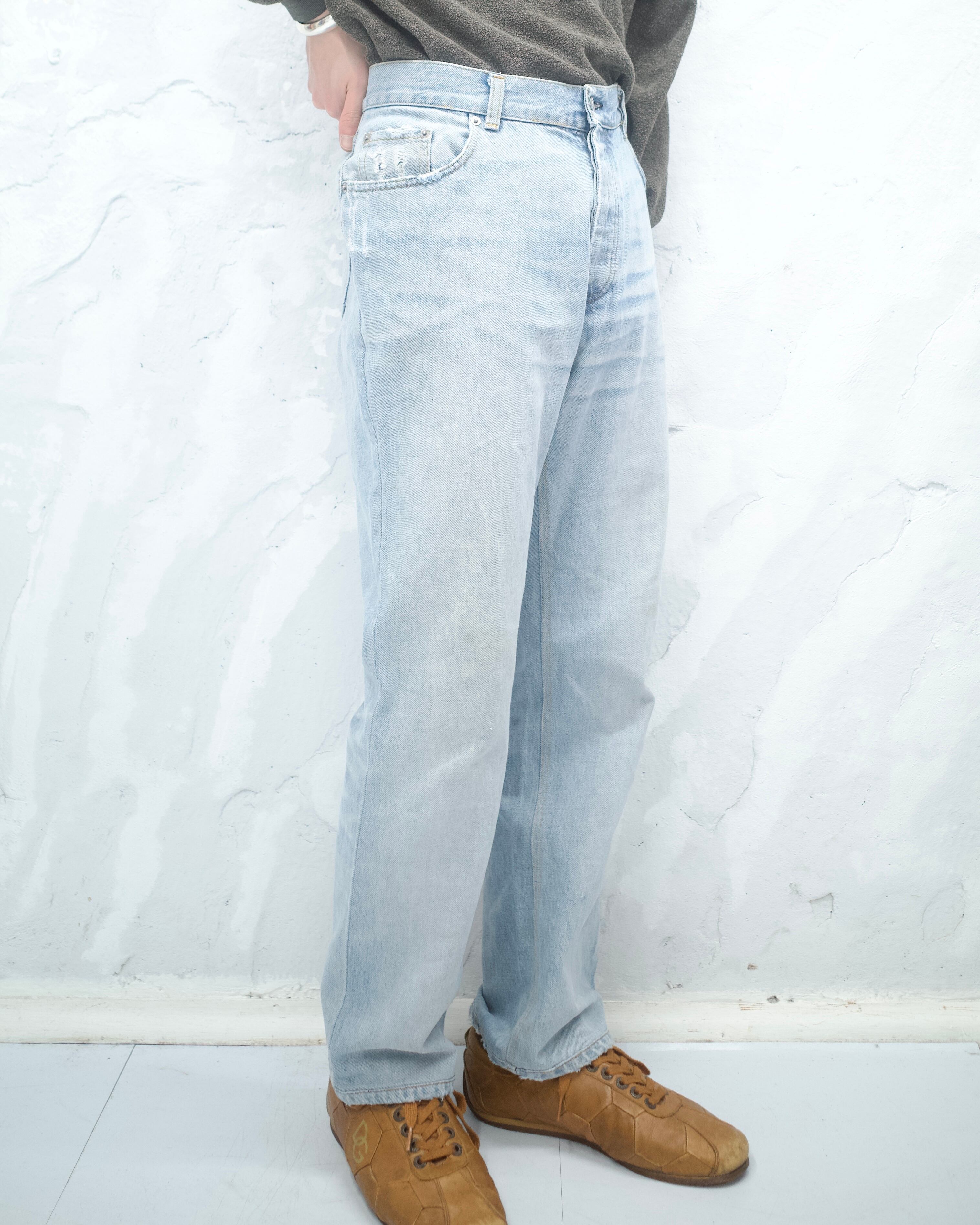 90~00s HELMUT LANG】Boot Cut Denim Pants | used.memento