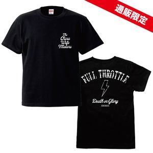 【通販限定】T-SHIRT =FULL THROTTLE=(Tシャツ) BLACK