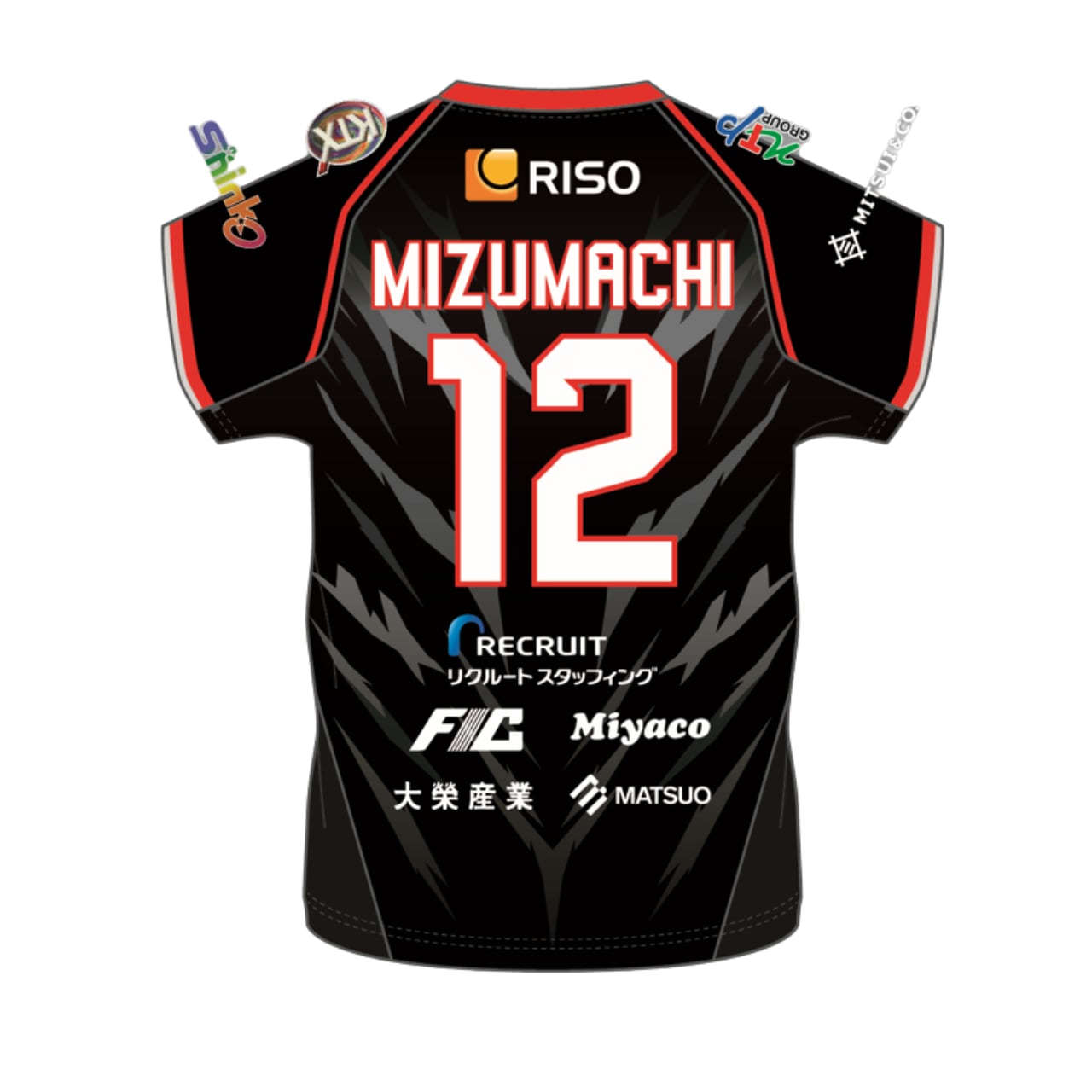 2026-27 オーセンティックユニフォーム 1st（ブラック） | ウルフ
