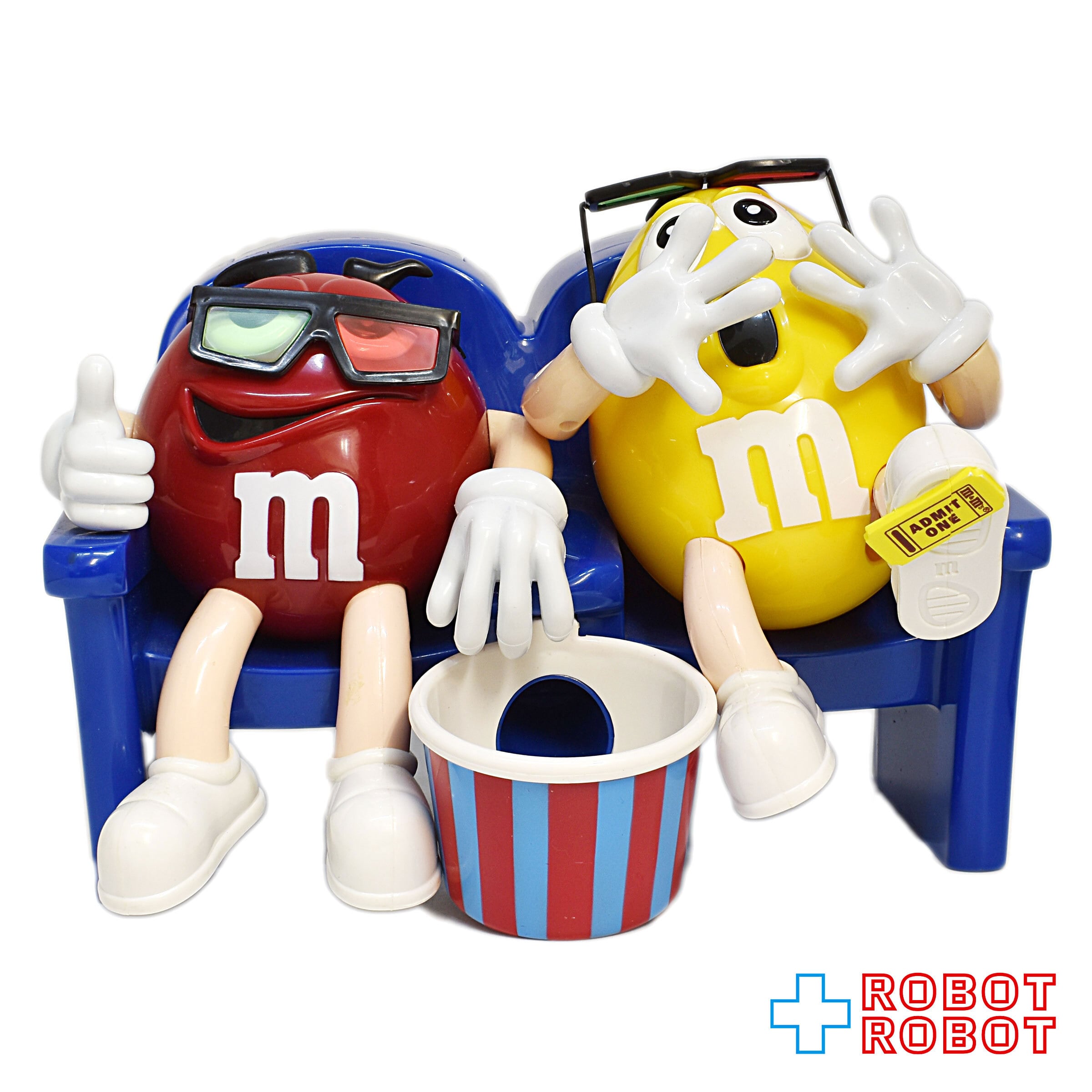 M&M's エムアンドエムズ　ディスペンサー 3Dムービー M&M's ディスペンサー 3Dムービー カウチ | ROBOTROBOT