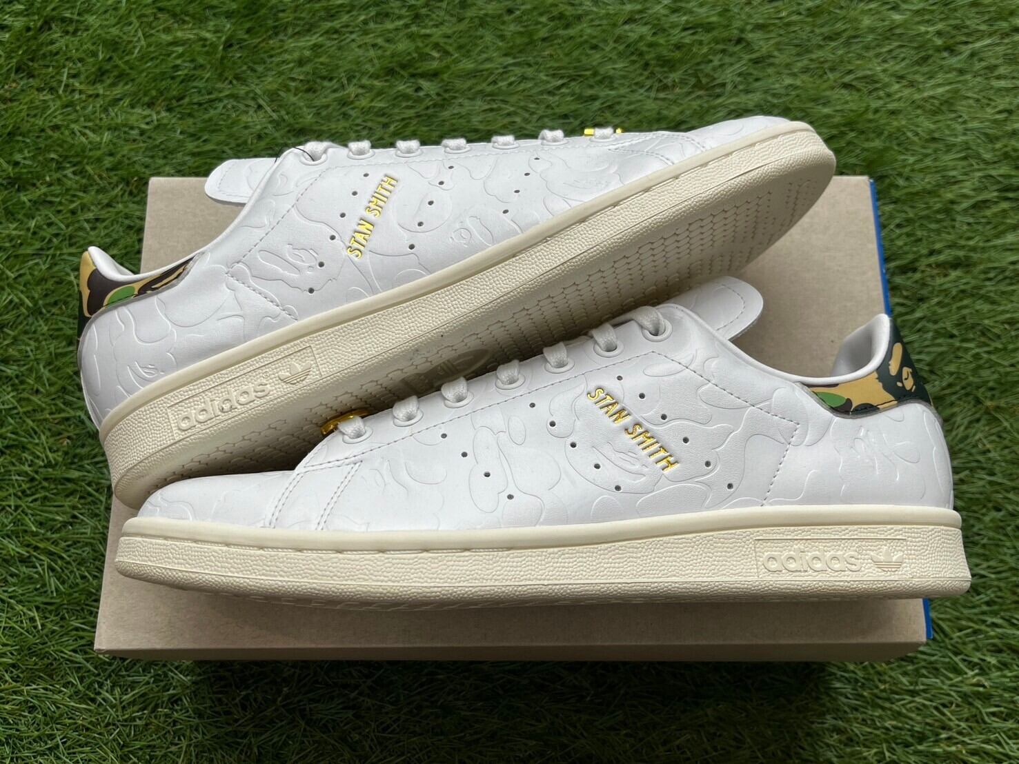 adidas × A BATHING APE 30th ANNIVERSARY STAN SMITHWHITE IG1115  