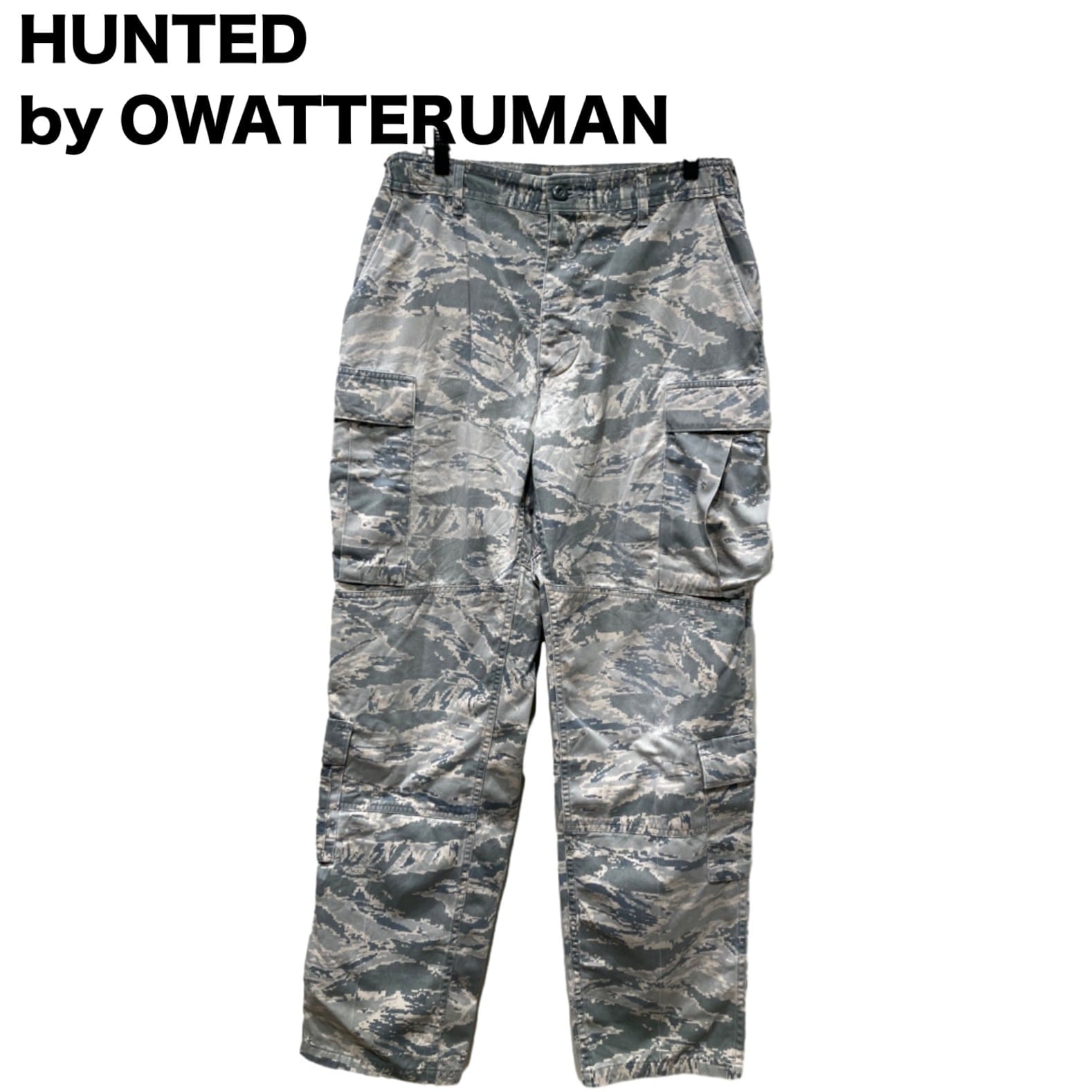 古着 【00s DSCP】U.S. AIR FORCE デジタルタイガーストライプ カーゴ