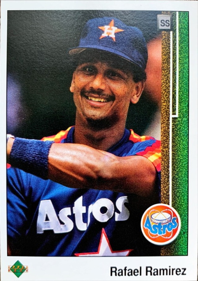 MLBカード 89UPPERDECK Rafael Ramirez #341 ASTROS