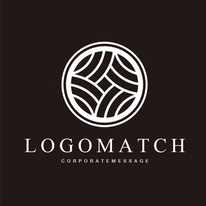 未来の形を織りなす園のロゴ