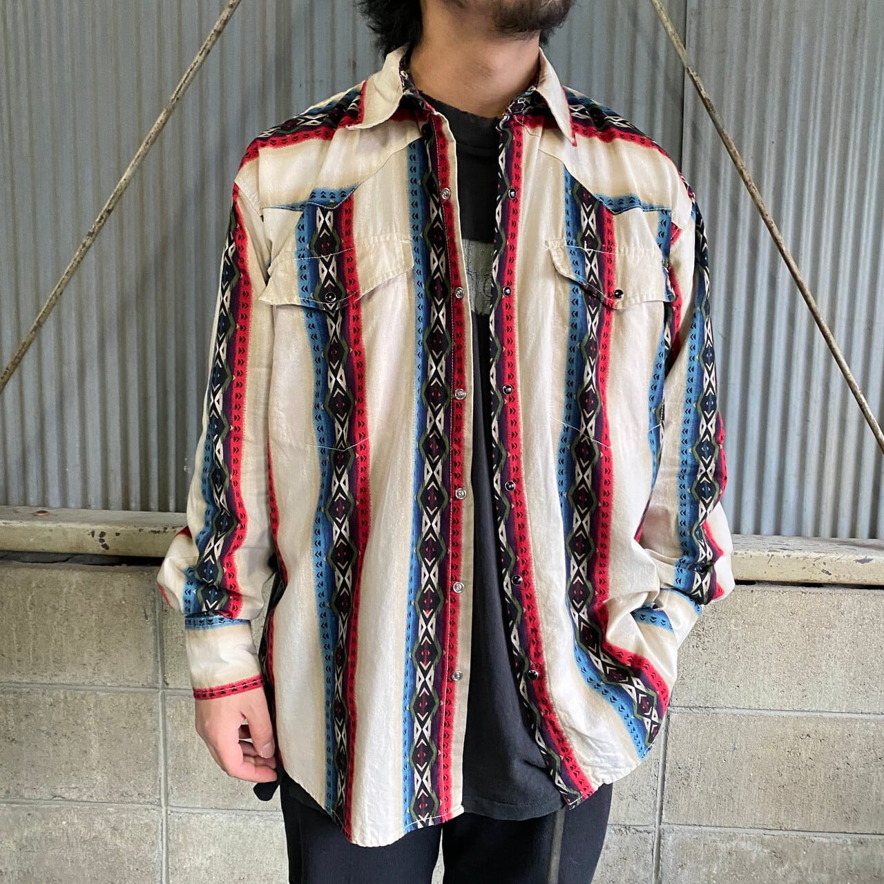 60s Vintage AZTEC   ヴィンテージ アロハシャツ